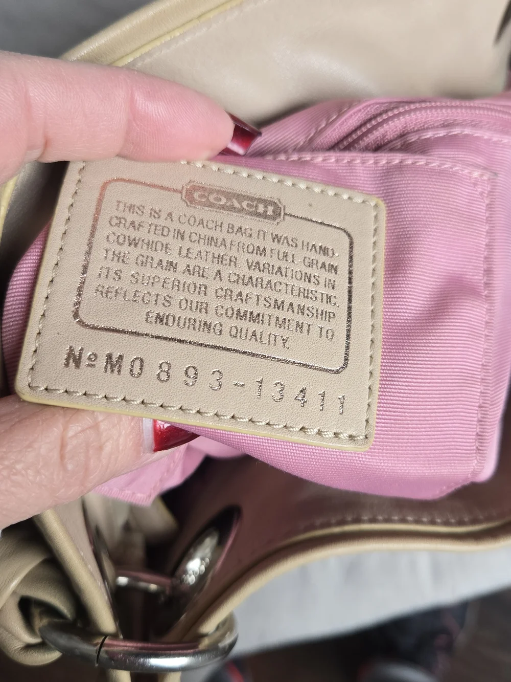 Coach Parker Leather Convertible Hippie - Picture 12 of 12